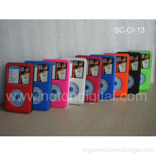 Twin-Color Silicon Case for iPod Classic